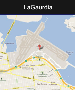 LaGaurdia-map Airport Limo