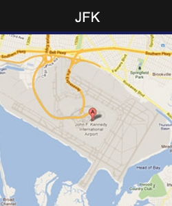 jfk-map Airport Limo