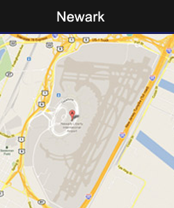 newark-map Airport Limo